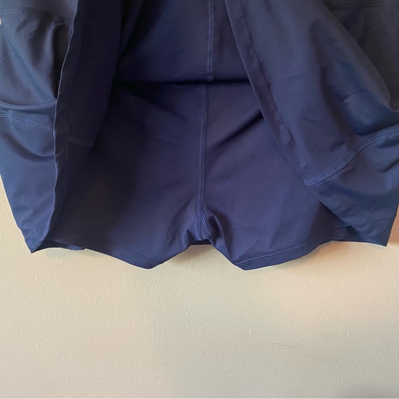 Cute High Waisted Pleated Tennis Golf Skort / Skirt w Built-in Shorts, XL/12 - Picture 11 of 11